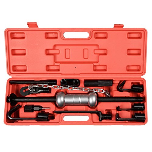 Click Here to See More Images 13PC Dent Puller w/10lbs Slide Hammer Auto Body Truck Repair Tool Kit Heavy Duty