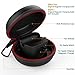 GOGOSODU Compatible Apple Watch Stand, Airpods 1 & 2 Carrying Case 2 in 1 Travel Dock Protective Storage Bag Charging Station for iWatch Series 5/4/3/2/1 38mm 40mm 42mm 44mm, Black