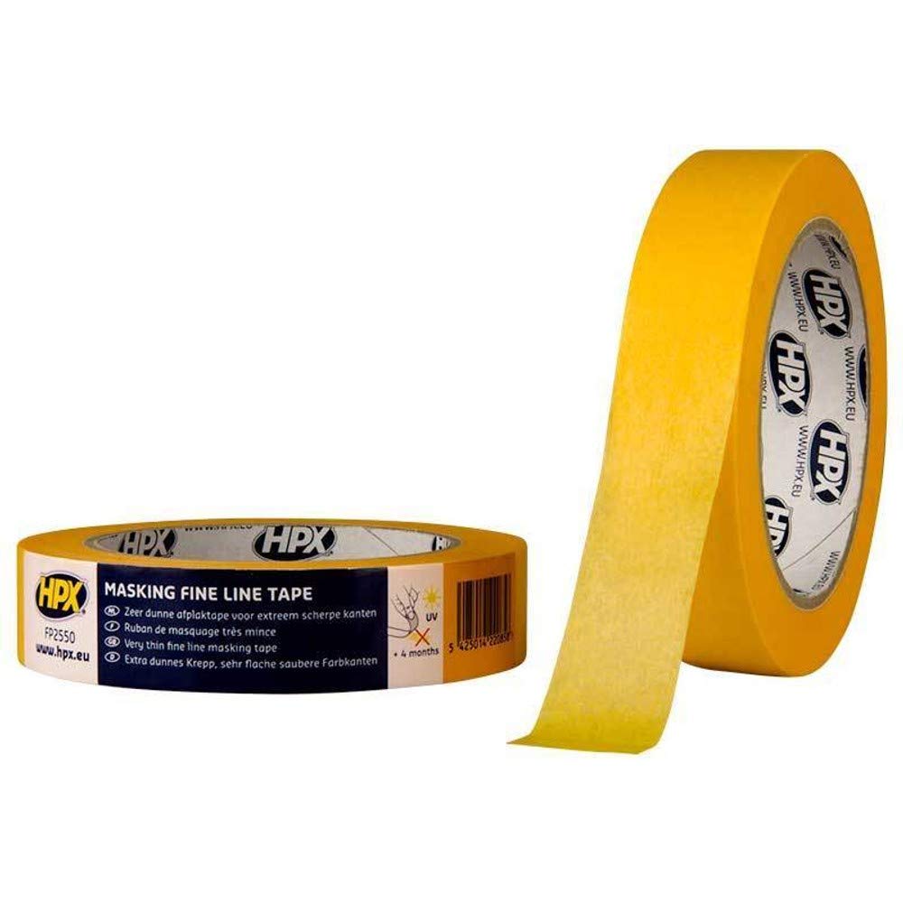 HPX Masking tape 4400 - orange (25mm x 50m)