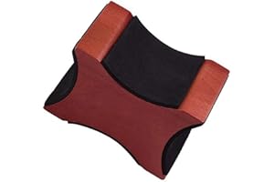 FOMIYES 2-in-1 Electric Guitar Neck Rest Support Stand with Hardboard Classical Guitar Neck Pillow