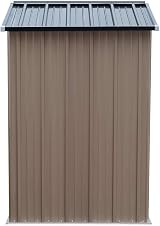 DT Metal Garden Shed Outdoor Storage Utility Tool Shed with Lock 4x6 FT view 4