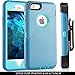 iPhone 6 Case, Fogeek Heavy Duty PC + TPU Combo Protective Defender Case for iPhone 6/6S w/360 Degree Rotary Belt Clip & Kickstand(Baby Blue)