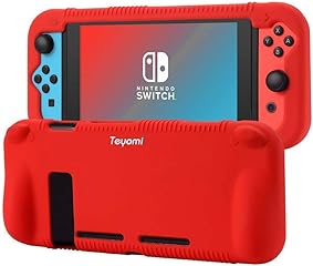 Funda Nintendo Switch,Teyomi - Funda Protectora de Silicona para Nintendo Switch