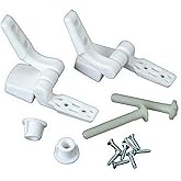 Master Plumber 479-56 White Toilet Seat Hinge Replacement Parts