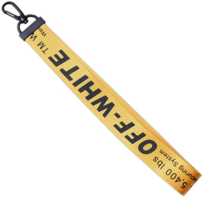 Off White Yellow Industrial Belt Mobile Phone Strap Lanyard | Phone Accessory | Virgil Abloh C/O White
