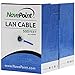NavePoint CAT5e (CCA), 500ft, Blue, Solid Bulk Ethernet Cable, 24AWG 4 Pair, Unshielded Twisted Pair (UTP)