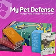 My Pet Defense Monthly Subscription Box - Dog Dental Care, Flea and Tick Prevention for Dogs, Grain Free Dog S