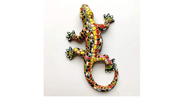 ljpxbb Casa Oficinamosaico Español Pintado A Mano Gecko ...