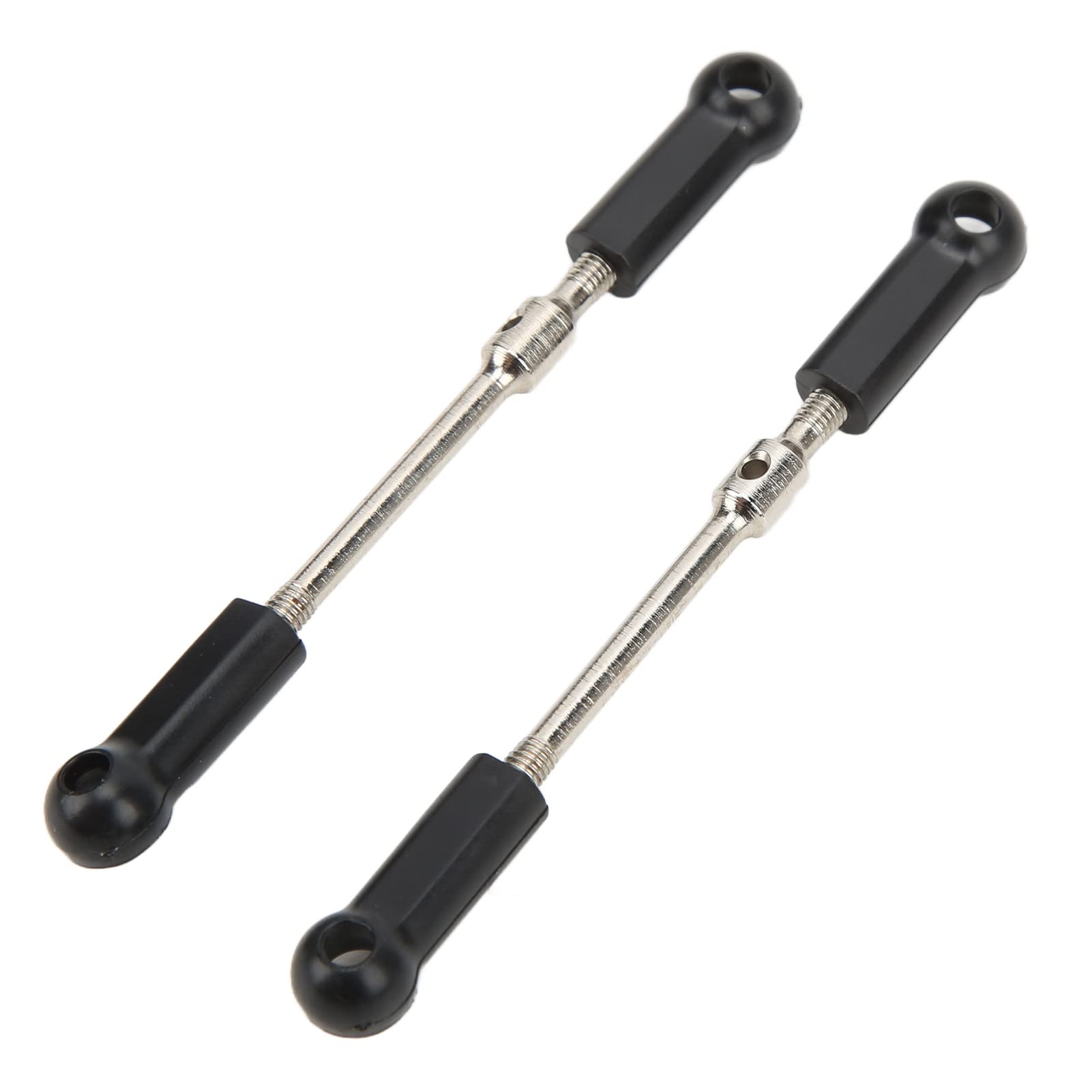 VGEBY RC Front Upper Pull Rod, 2pcs Metal RC RC Pull Rod Linkage Lever RC Car Accessories for Wltoys 104001‑1877 1/10 RC Car Parts