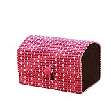 Finance Plan Creative Bamboo Wooden High Capacity,Cute Jewelry Box Storage