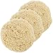 TCP Global - Pack of 3-8" 100% Wool Hook & Loop Grip Buffing Pad for Compound Cutting & Polishing for Automotive, Marine and Epoxies