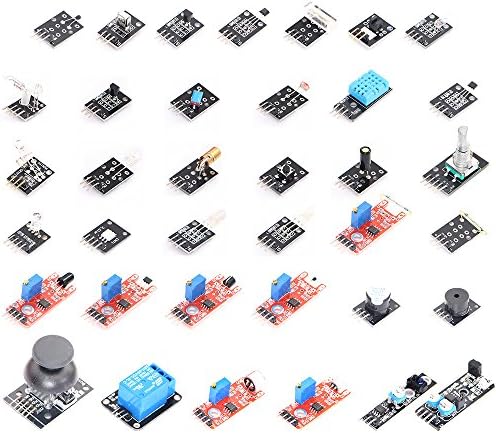 VKmaker 37 in 1 box Sensor Kit For Arduino Starters keyes brand in stock good quality low price (cartons, not plastic!!!)