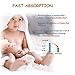 Baby Bath Hooded Towel, Washcloth with Hood, Organic Bamboo, Extra Soft, Absorbent, Perfect Baby Shower Gift for Newborns Infants Toddlers Kids Boys or Girls