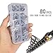Anglerbasics Fishing Rod Guide Tip Repair Kit rod part Fishing_USA (80 PCS)