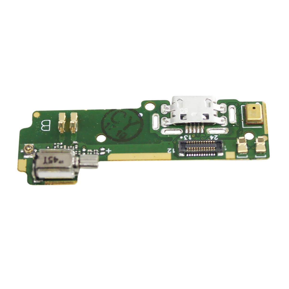 OnlyTech - USB Charging Port Board replacement for Sony Xperia XA F3111 F3113 With USB Connector, Microphone, Vibrator and GSM Antenna