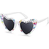 WantGor Birthday Glasses, Heart Sunglasses Birthday Babe Party Gift Accessories Favors for Women