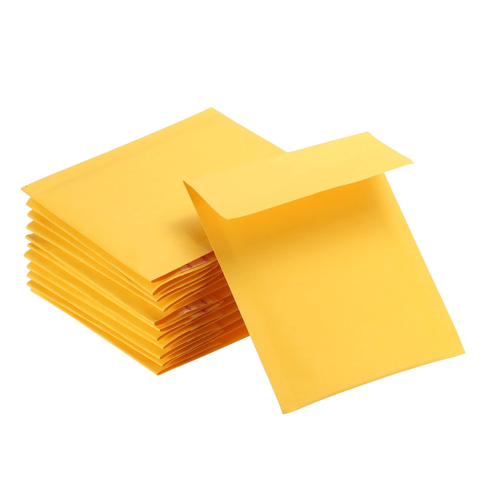 PATIKIL Bubble Mailers Padded Envelopes Mailing Yellow Mailer Packages Self Sealing 11x13mm for Postal Wrap, Pack of 25