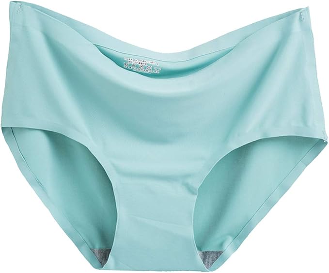shamjina Womens Seamless Mid Rise Panty No Show Comfortable Underwear