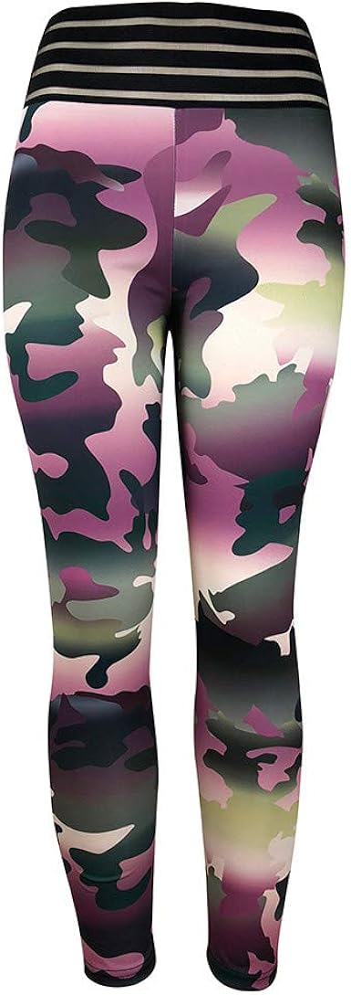 camo print workout leggings