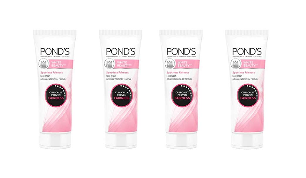 Pond's Bright Beauty Spot-Less Glow Face Wash - 15g x 4