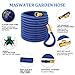 maswater Garden Hose 50FT Expandable Water Hose - 2020 Upgraded 2-Way Splitter with Double Latex Core, 3/4