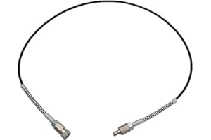 HEYXIRE Paintball DN2 36" Microbore Hose for Air Gun Fill Station/Charging Adaptor Black Hose