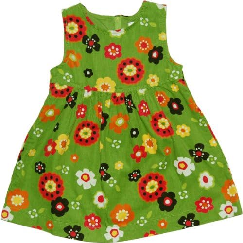 Amazon Co Jp ジンボリー Gymboree ライムコーデュロイワンピ 秋冬女の子黄緑コーデュロイ花柄ノースリーブワンピースドレス 出産祝いギフトプレゼント 秋冬コーデ 並行輸入 服 ファッション小物