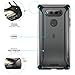Poetic Affinity-LG-V20-Black Case, Affinity Series Premium Thin/No Bulk/Slim fit/Clear/Dual Material Protective Bumper Case - Black/Clear