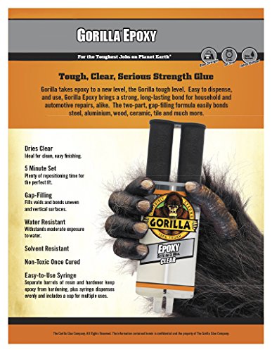 2 Gorilla+Epoxy+Minute+ounce+Syringe
