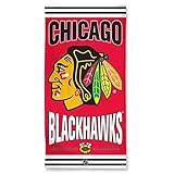 2015 NHL Chicago Blackhawks Fiber Reactive Beach Towel 30 x 60