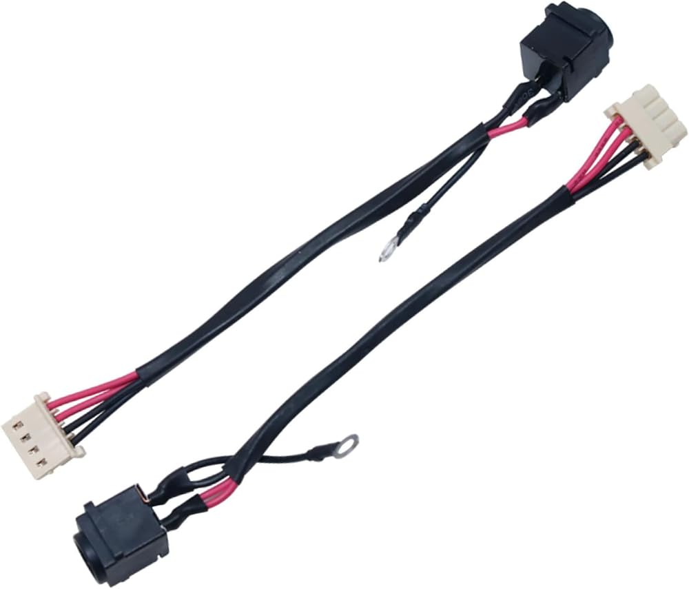 Fleshy Leaf DC Power Jack Harness Cable for Sony Vaio PCG-71811L PCG-71911L