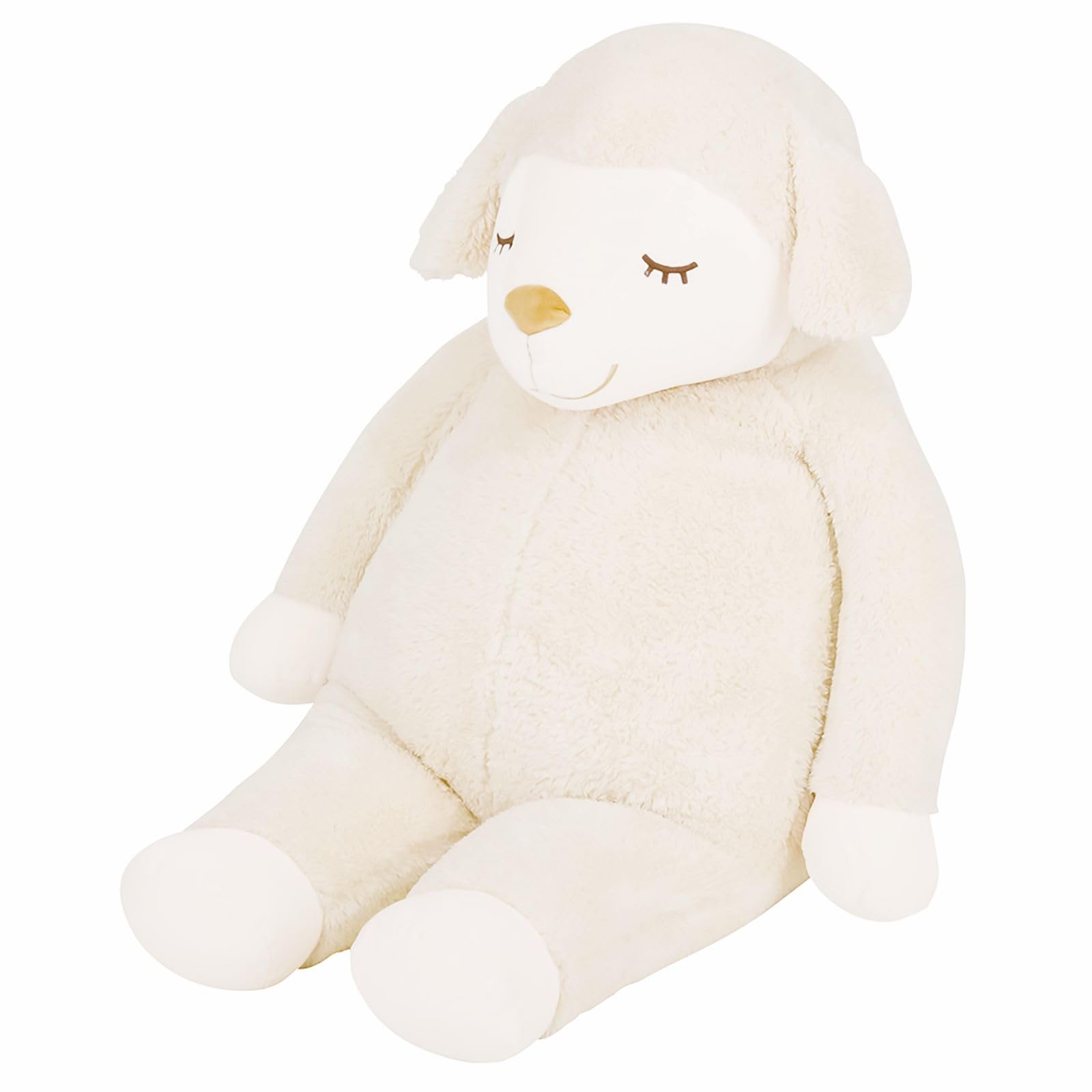 りぶはあと 抱き枕 ひつじのメイプル メイ アイボリー BIGサイズ (全長約90cm) かわいい ふわふわ 48121-12商品画像