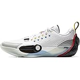 LI-NING Wade All City 13 Men's Basketball Shoes Men's Lightweight High Rebound Basketball Professional Match Shoes Standard White Black US 9