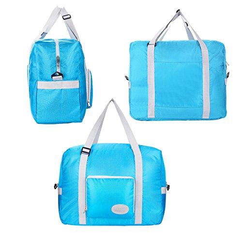 Travel Foldable Waterproof Duffel Bag - Lightweight Carry Storage Luggage Tote Duffel Bag.