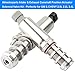 Intake and Exhaust Camshaft Position Actuator Solenoid Valve, Replaces 12655421, 12655420 - For 2.0, 2.2, 2.4L Chevy Cobalt HHR Malibu Equinox Orlando, GMC Terrain, Pontiac G5 G6 and More