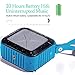 Evershop Portable Outdoor Bluetooth Speaker,Shower Waterproof Wireless Speaker with 10 hours Battery Life for iphone 7,7 plus,6s,6s plus,Galaxy S7 Edge(Blue)