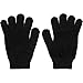 CoverYourHair Winter Gloves – Knit Gloves – Black Gloves – Magic Gloves – One Size Fits All Gloves