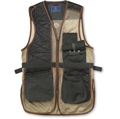 UPC 082442795683, Beretta Men&#39;s Two Tone Clay Shooting Vest, Loden/Khaki, XX-Large