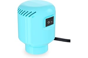 kissleaf Electric Pump for Vacuum Storage Bags, Air Pump for Storage Bags,Portable Vacuum Pump for Various Vacuum Sealer Bags, Suitable for Common Vacuum Bags-Blue (No Storage Bags)