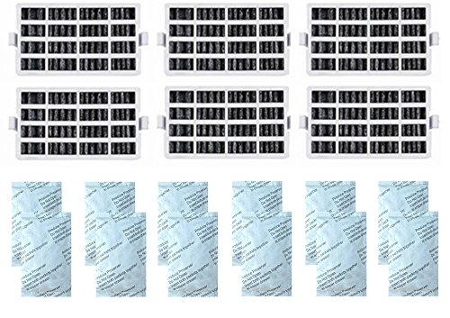 (6-Pack Bundle) Fresh Flow Compatible Air Filter + Produce Preserver Pack