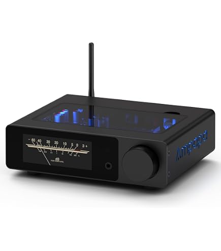 Amazon.com: Ampapa D1 2 Channel Amplifier: 300Wx2 Bluetooth Stereo