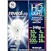 GE Lighting Reveal HD LED 3-Way 16-watt (100-watt Replacement), 1140-Lumen 3-Way Light Bulb with Medium Base, 1-Pack