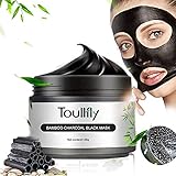 Blackhead Remover Cleaner Purifying Deep Cleaning Black Mud Face Mask Peel-off,Blackhead Remove,Face mask Black,Bamboo Charcoal tearing Blackhead Removal Mask Deep Cleansing