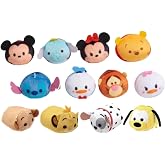 Just Play Mini Tsum Tsum 2.5" Plush Assortment, Set of 3, Random Characters