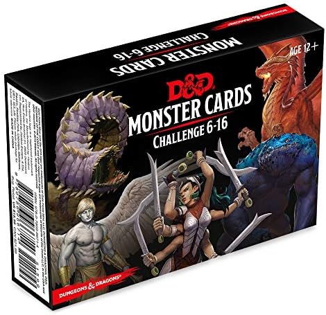 Wizards of the CoastDungeons & Dragons Spellbook Cards: Monsters 6-16 (D&d Accessory)