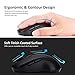 Pictek Wireless Mouse, Computer Mouse Optical Mice with 5 Adjustable DPI, On / Off Button, Energy-saving Mode for Laptop, Macbook, PC