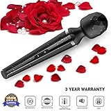 Wand Massager Handheld Wireless Waterproof and USB Rechargeable with 8 Powerful Vibration Patterns 3 Speeds, James Love Electric Therapy Personal Body Massaging for Back Neck Shoulder Legs Massage
