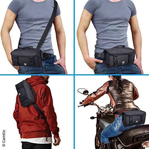CamKix RollOut Bag with Waist/Shoulder Strap Compatible with GoPro