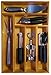 Drawer Organizer - This Durable Wood Cutlery Tray Is Large Enough for Your Silverware, Utensils, or Gadgets - By JA Kitchens (Natural wood)