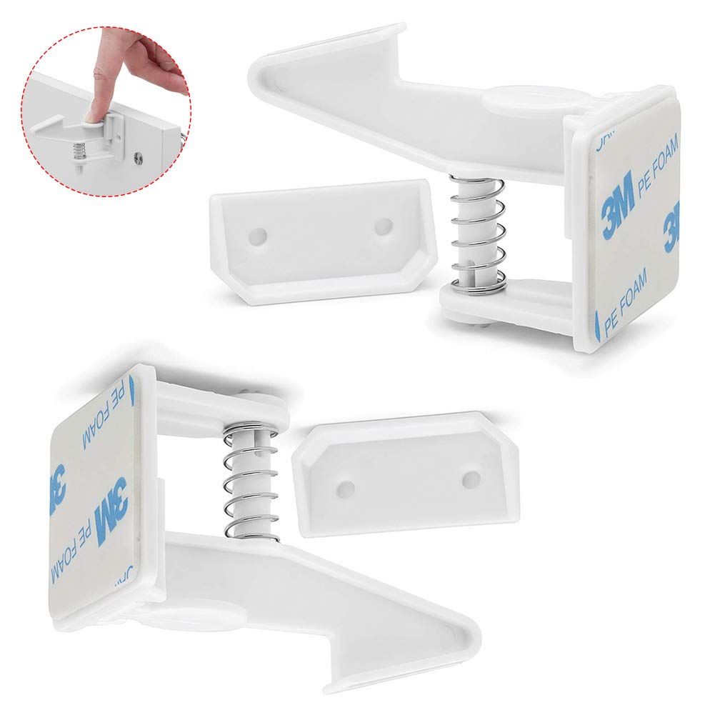 Bloque Placards Et Loquets Gaocunh Verrous De Securite Enfant Pour Placards Et Tiroirs Sans Outils Ni Vis Necessaires Bebe Puericulture Lemoncitylive Com